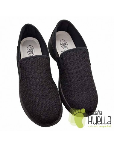 comprar Zapatillas negras con elásticos JAVER 343 online