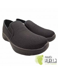 comprar Zapatillas negras con elásticos JAVER 343 online