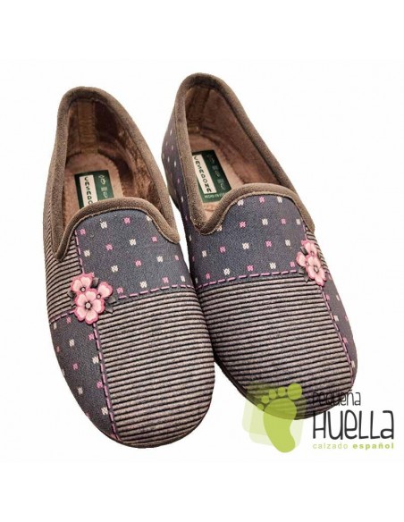 comprar Zapatillas flor mujer con cuña, CASA DONA 078 online