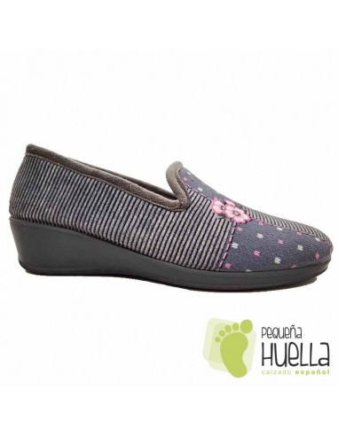 comprar Zapatillas flor mujer con cuña, CASA DONA 078 online
