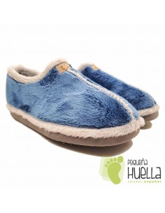 comprar Zapatillas cerradas casa para chica azulón ZAPAGREEN