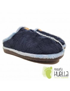 comprar Zapatillas azules casa Invierno ZAPAGREEN WALK ECO 3030