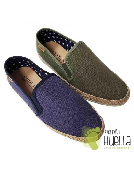 comprar Alpargatas zapatillas hombre, Cuque 335 online
