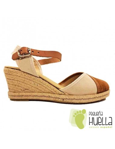 comprar Alpargatas bicolor cuña Kokis 45860 online