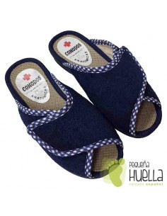 comprar Zapatillas mujer felpa con velcro Ruiz y Gallego 945 2