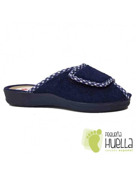 comprar Zapatillas mujer felpa con velcro Ruiz y Gallego 945