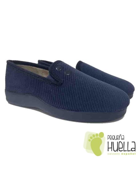 comprar Zapatillas de casa azules señora Calzarella online