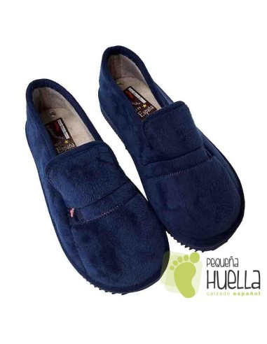 comprar Babuchas azules de mujer CASA DONA 1450 online