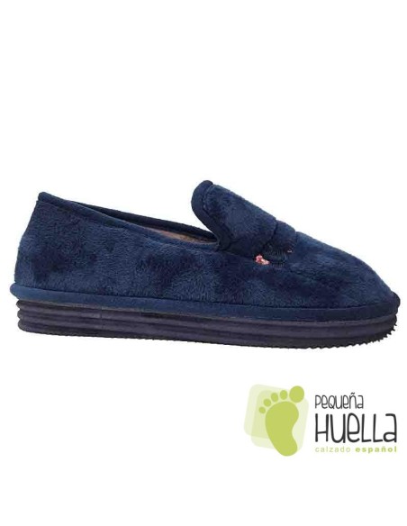 comprar Babuchas azules de mujer CASA DONA 1450 online