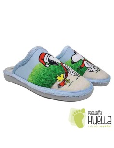 ZAPAGREEN Zapatillas Snoopy de casa para chica Invierno