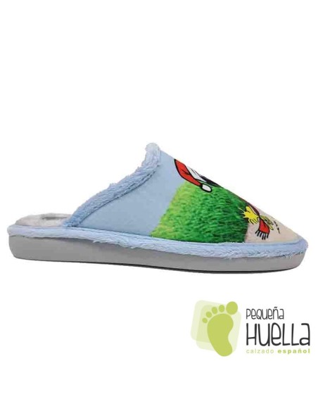 Zapatillas ZAPAGREEN Snoopy de casa para chica Invierno
