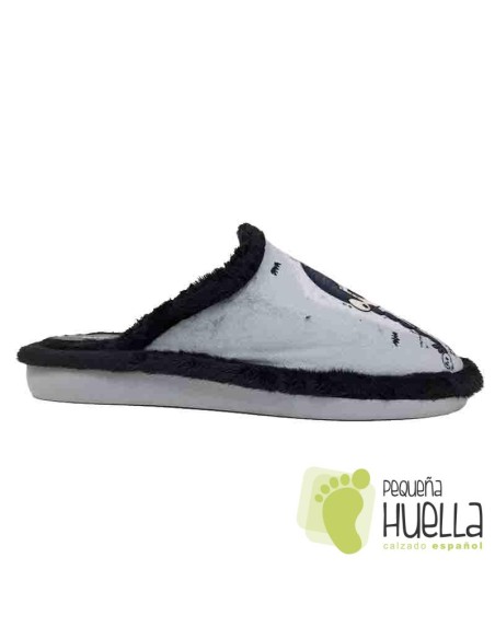 ZAPAGREEN comprar Zapatillas Miercoles familia Adamsde casa negras para chica Invierno