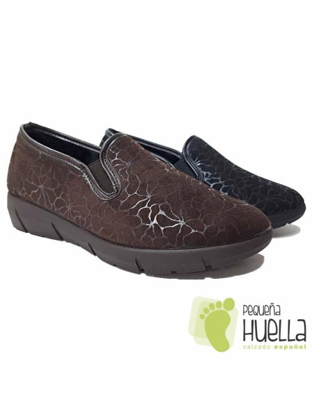 Comprar Zapatos de tela para mujer con elásticos Rodevil 270