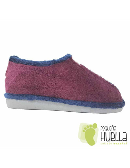 comprar Zapatillas burdeos casa para chica Invierno ZAPAGREEN