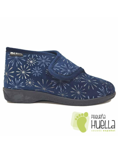 comprar Botas casa señora con velcro PERCLA 561-288 online