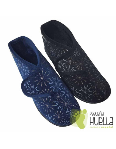 comprar Botas casa señora con velcro PERCLA 561-288 online