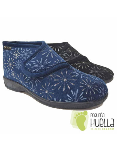 comprar Botas casa señora con velcro PERCLA 561-288 online