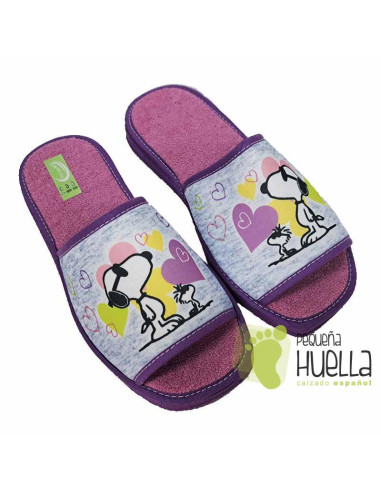comprar Zapatillas Snoopy planas para Amoros 503-311 online