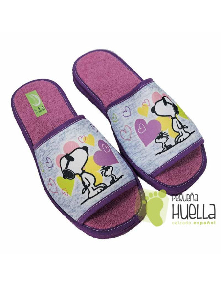 comprar Zapatillas Snoopy planas para Amoros 503-311 online