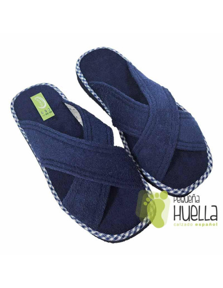 comprar Zapatillas tiras cruzadas toalla planas para Amoros