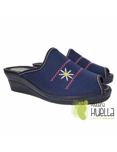 comprar Zapatillas cuña de casa para mujer Bona dona 72029