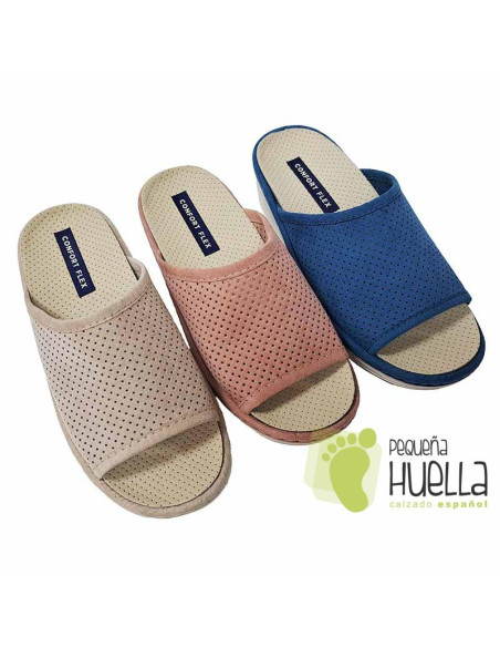 comprar Zapatillas cuña de Mujer J. 
