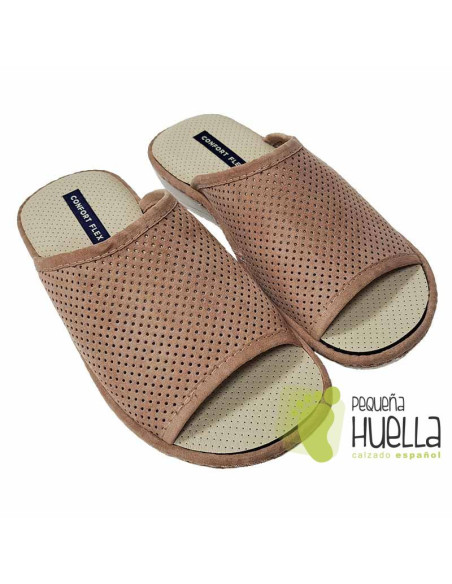 comprar Zapatillas abiertas casa para hombre J. 