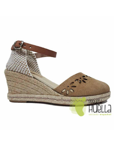 comprar Alpargatas de serraje para chica Kokis 5573 online