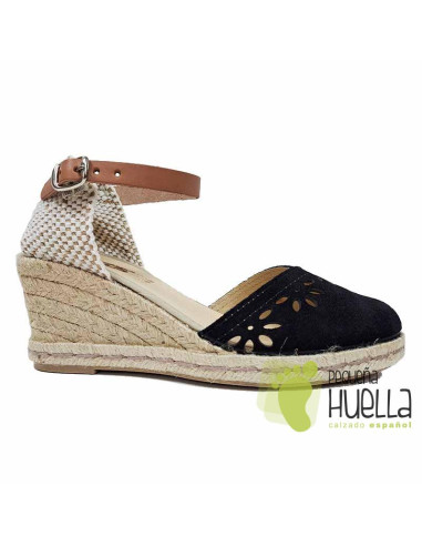 comprar Alpargatas de serraje para chica Kokis 5573 online