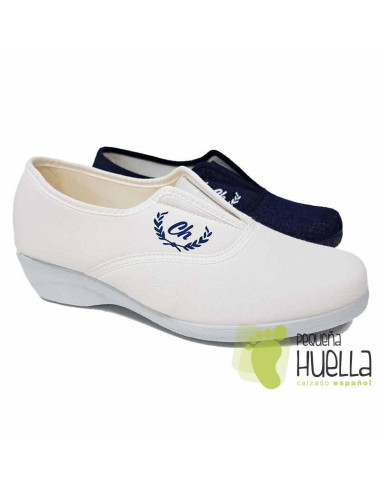 comprar Zapatillas tela para señora Chapines 7000 online