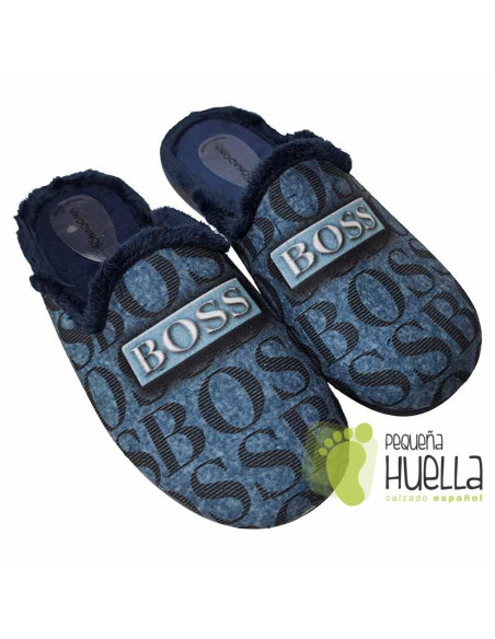 comprar Zapatillas casa de hombre Boss Bona dona 20507 online