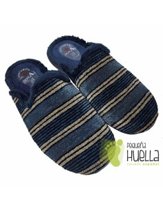 comprar Zapatillas casa de hombre rayas Bona dona 2053 online 2