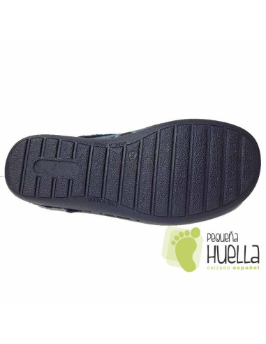 comprar Zapatillas casa de hombre rayas Bona dona 2053 online