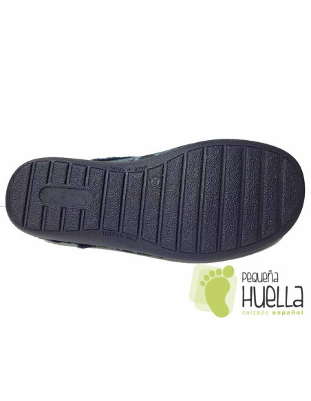 comprar Zapatillas casa de hombre rayas Bona dona 2053 online