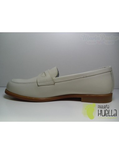 Mocasines Ceremonia Napa Porcelana