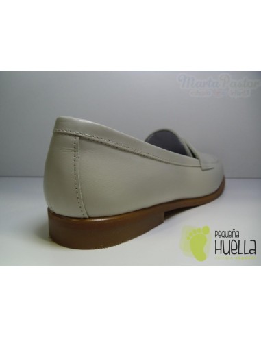 Mocasines Ceremonia Napa Porcelana