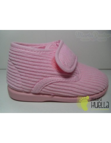 Zapatillas Casa Botitas Pana Rosas