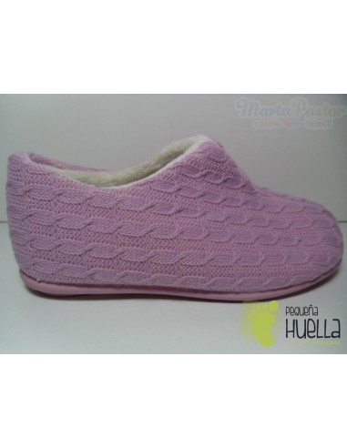 Zapatillas Lana Rosas