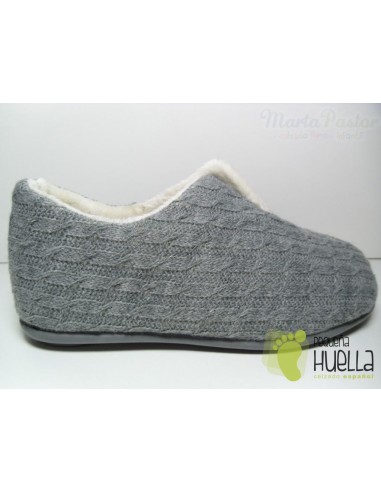 Zapatillas Lana Grises