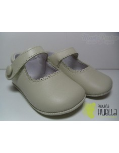 Mercceditas Napa Velcro Color Porcelana 2