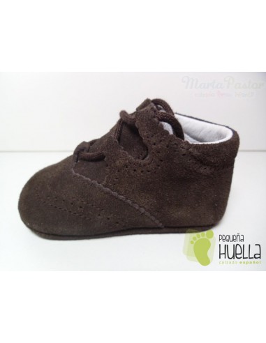 Botita Inglesa Serraje Marrón