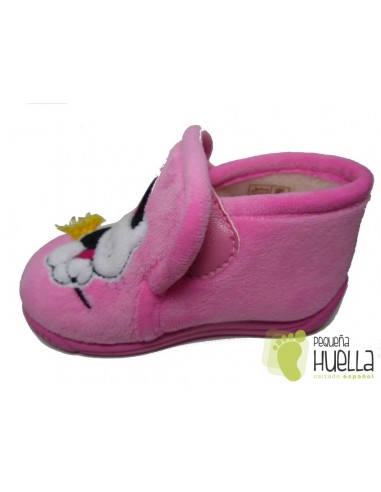 Zapatillas Casa Botita Kitty Brujita Rosa