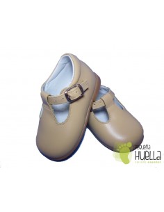 Pepitos Piel Hebilla Camel 2