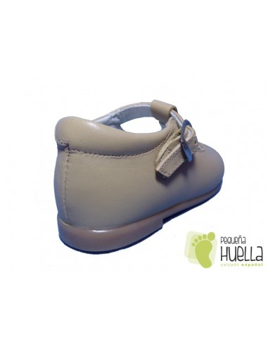 Pepitos Piel Hebilla Camel