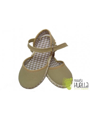 Alpargatas Valencianas primeros pasos, camel