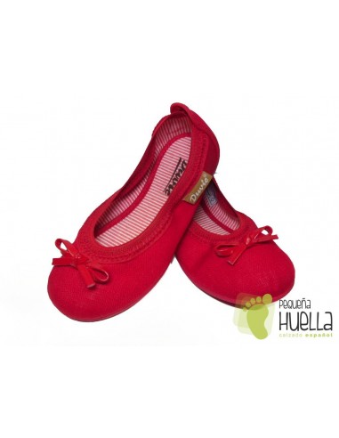 Bailarinas Lona Rojas Rock And Roll