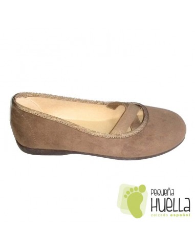 Bailarina Serratex Taupe