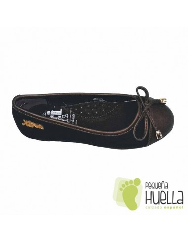 Bailarina Serraje Marrón