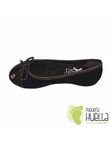 Bailarina Serraje Marrón