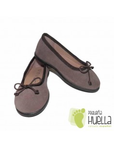Bailarina Serraje Marrón